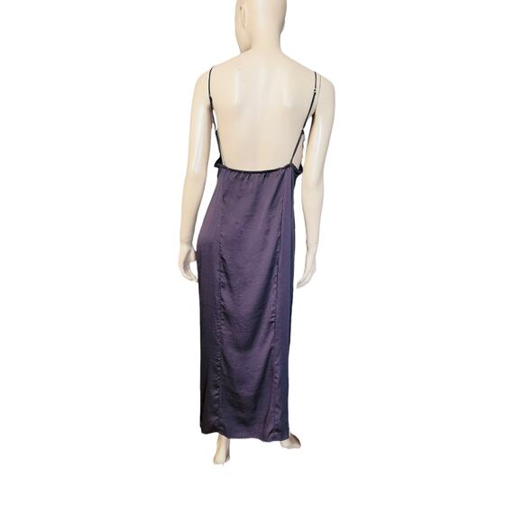 Free People Intimately City Cool Satin Slipdress Size Large Sweetheart Neckline - Picture 13 of 16